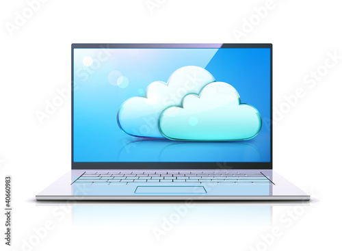 Cloud computing concept