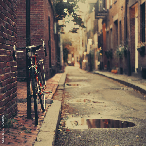 The bicycle in Boston.