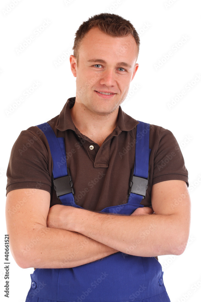 Mechaniker zufrieden Mechaniker zufrieden
