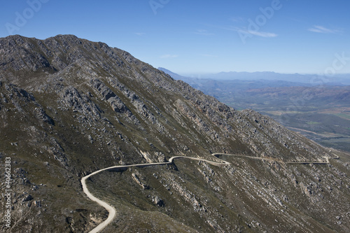 Swartberg Pass in the Western Cape, South Africa photo