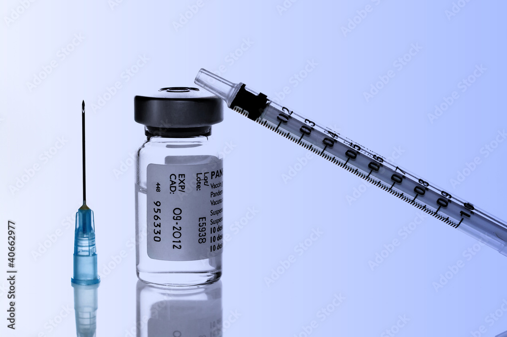 kit,seringue,flacon,aiguille,injection,dégradé,needle Stock Photo