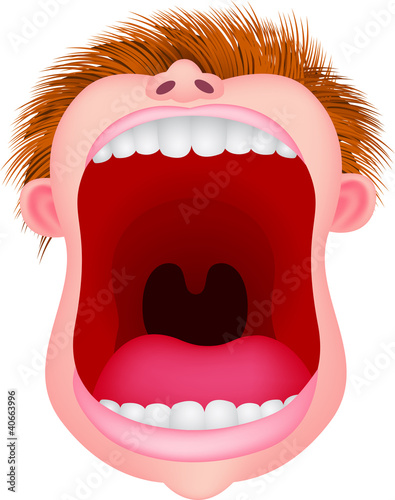 Open mouth