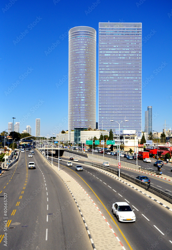 Obraz premium Tel Aviv Skyline
