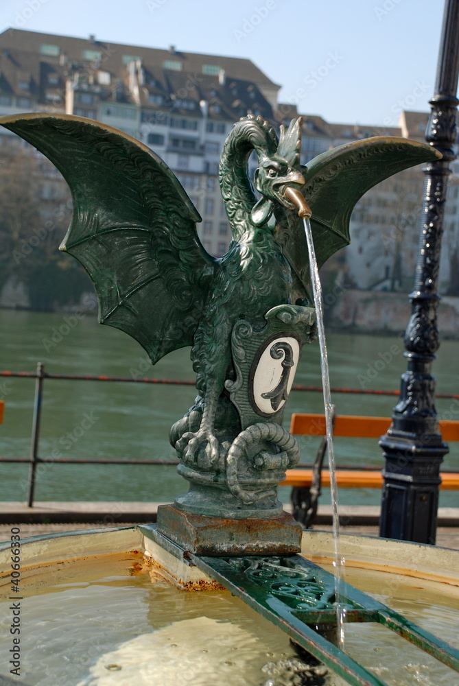 Basilisk Fountain, Basel
