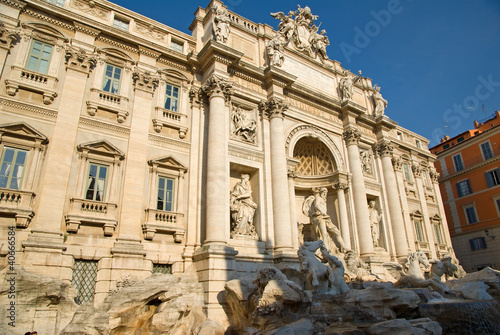 RomeTheTrevi Fountain, one of the most famous in the world