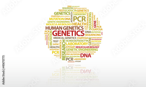 Genetics - word cloud/3
