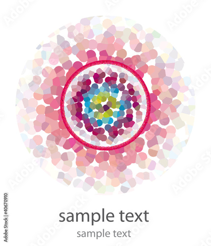 Kaleidoskop,  Mantra, Karma, Hypnose - Logo für Esoterik und Spiritualität, Meditation, Mantra 