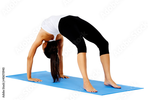 yoga bridge pose