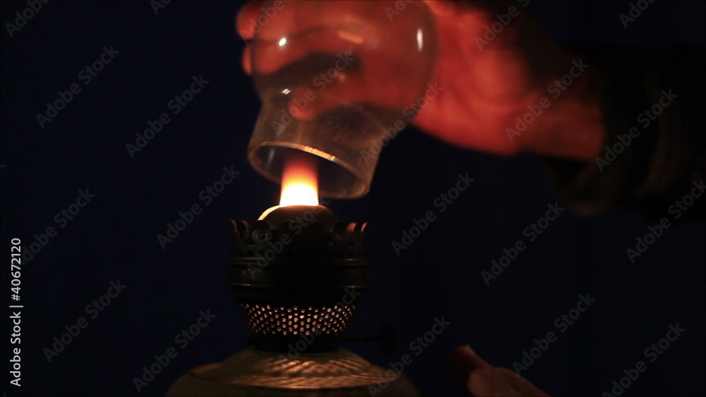 kerosene lamp