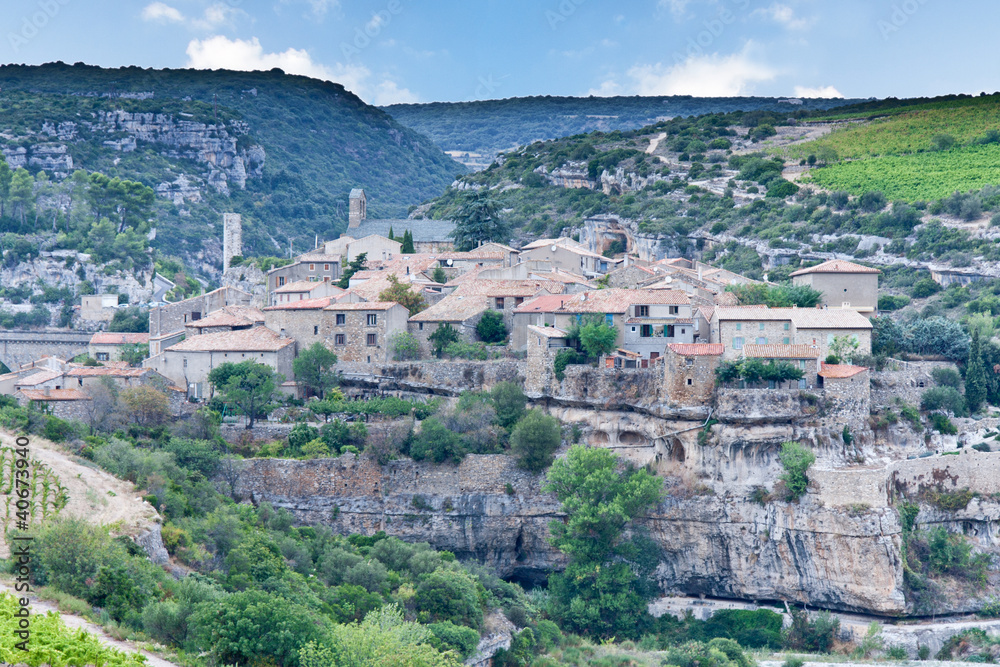Obraz premium village de Minerve, Hérault, Languedoc