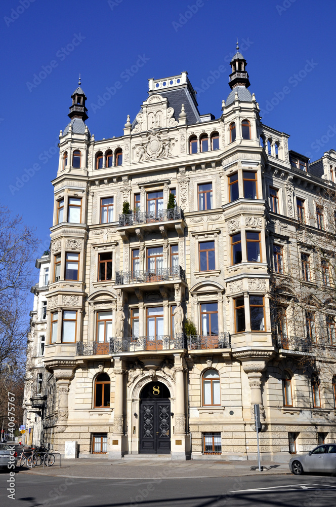 Obraz premium Leipzig Gründerzeithaus