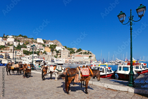 Hydra, Greece photo