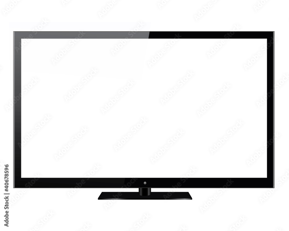 Black LED or LCD TV Black LED or LCD TV