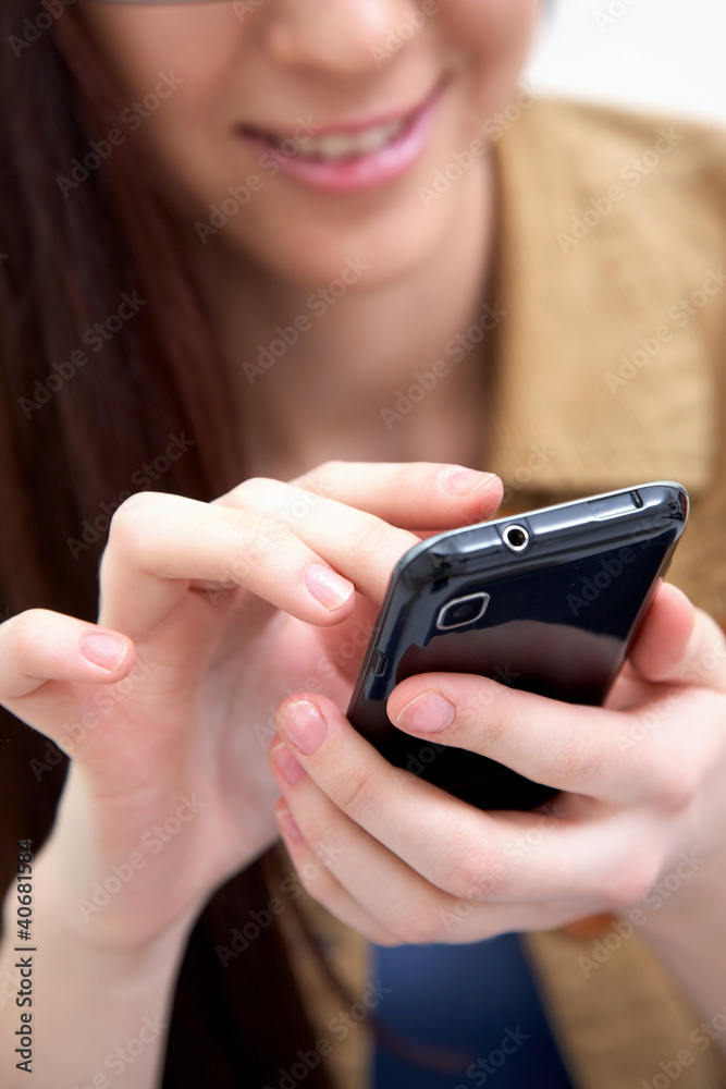 woman text messaging woman text messaging