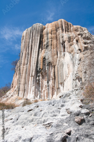 Hierve el Agua, Petrified Waterfall in Oaxaca (Mexico)