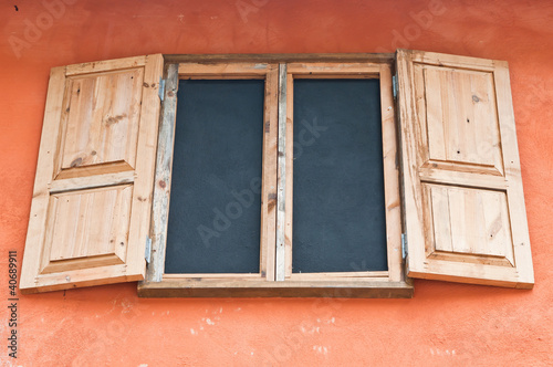 Wooden window box