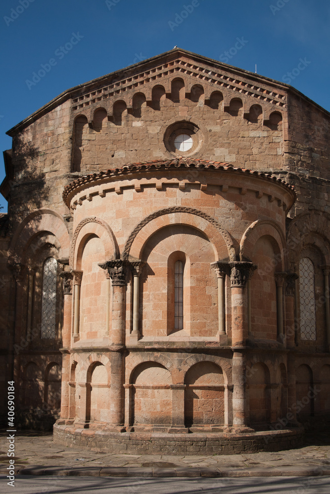 Ábside de la iglesia de Sant Joan de les Abadesses