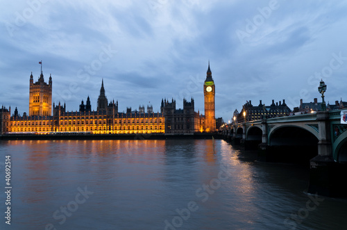 Londra  Westminster   le Houses of Parliament