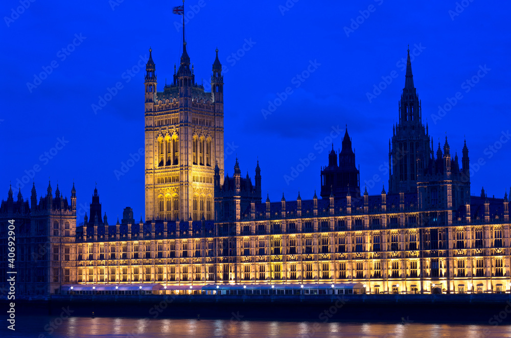 Londra, Westminster : le Houses of Parliament  3