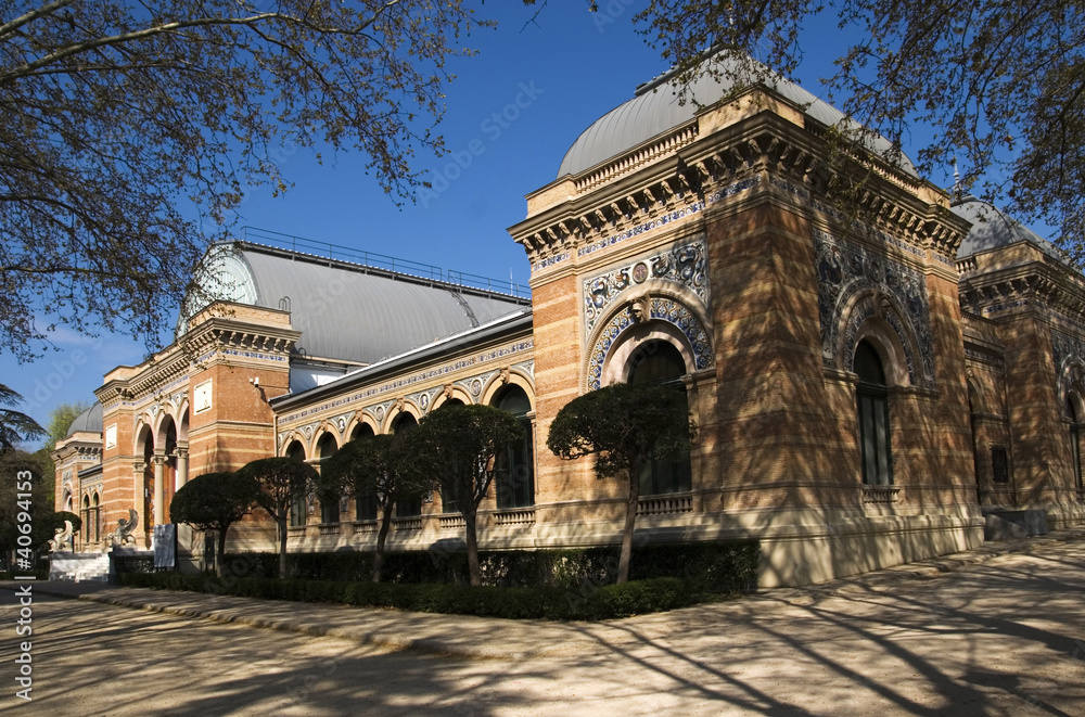 Palacio de Velazquez, Parque del Retiro, Madrid