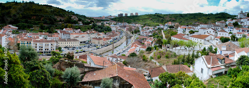 portuguese village panorama photo
