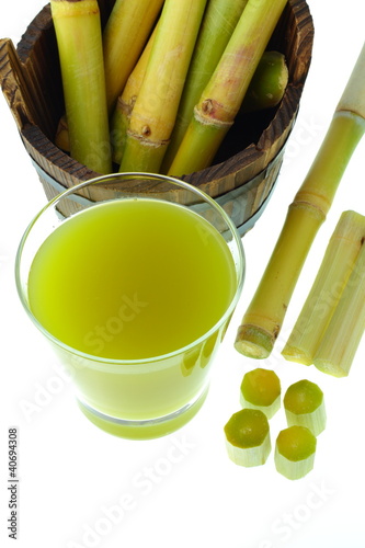 Molasses and sugar cane.