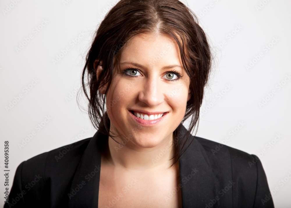 A Smiling Lady Executive A Smiling Lady Executive