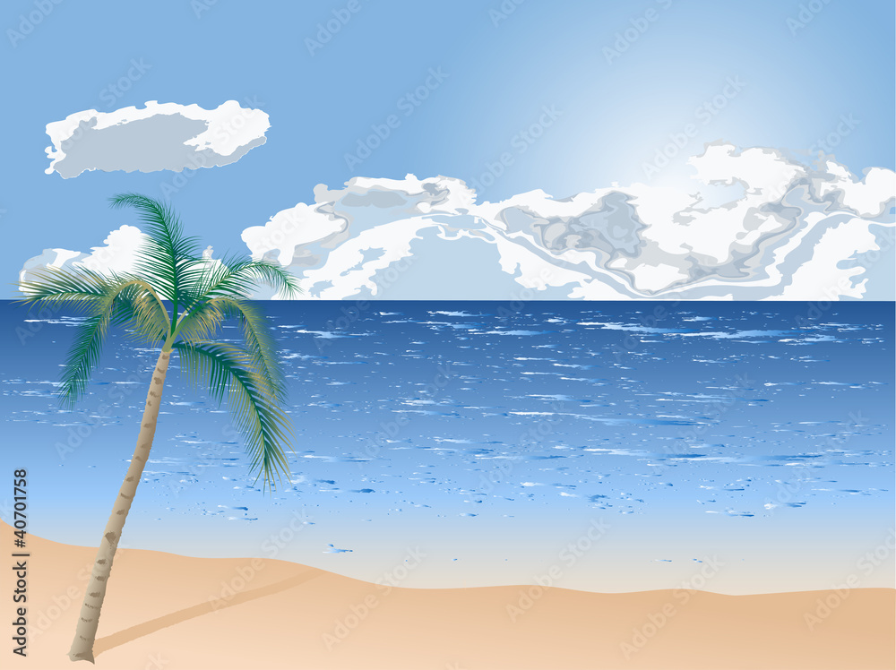 Obraz premium Summer beach