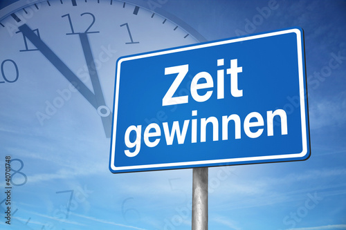 zeit gewinnen