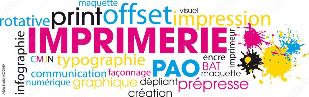 nuage de mots imprimerie nuage de mots imprimerie