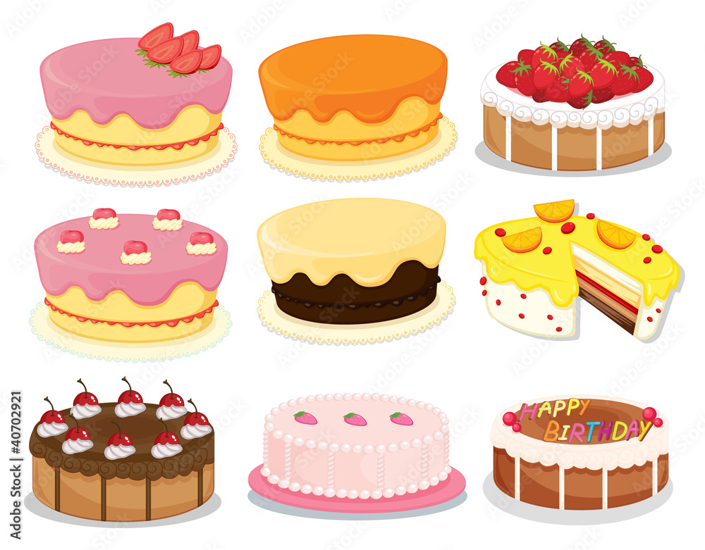 Cakes collection 2 Cakes collection 2