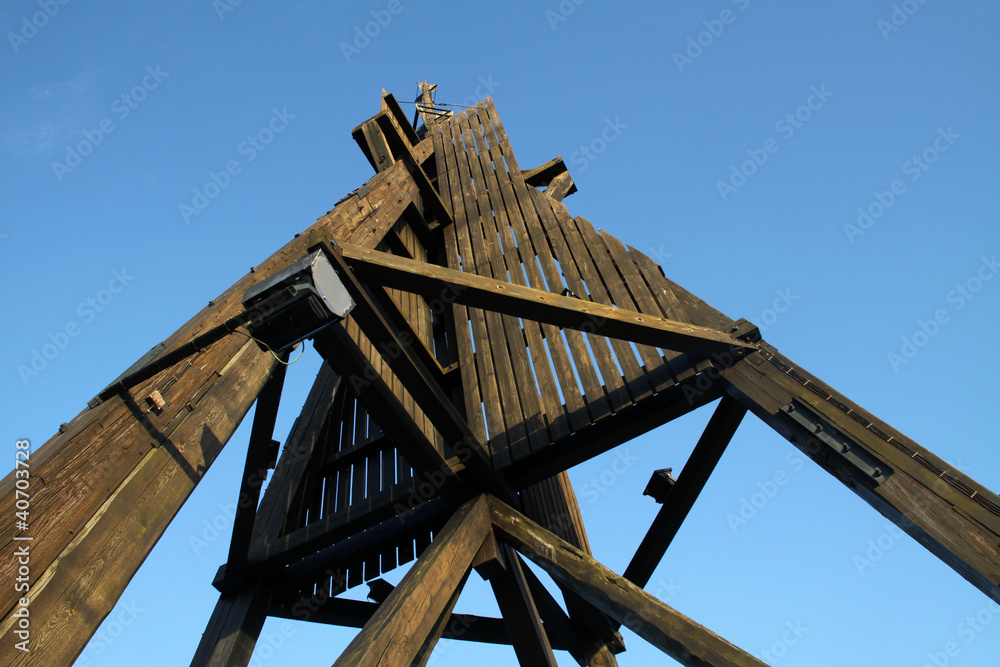 Obraz premium Die Kugelbake in Cuxhaven