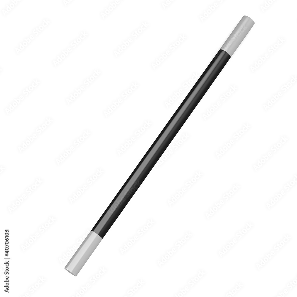 3d render of magician stick 3d render of magician stick