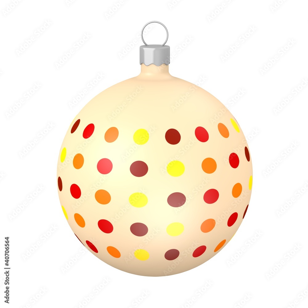 3d render of christmas ball 3d render of christmas ball