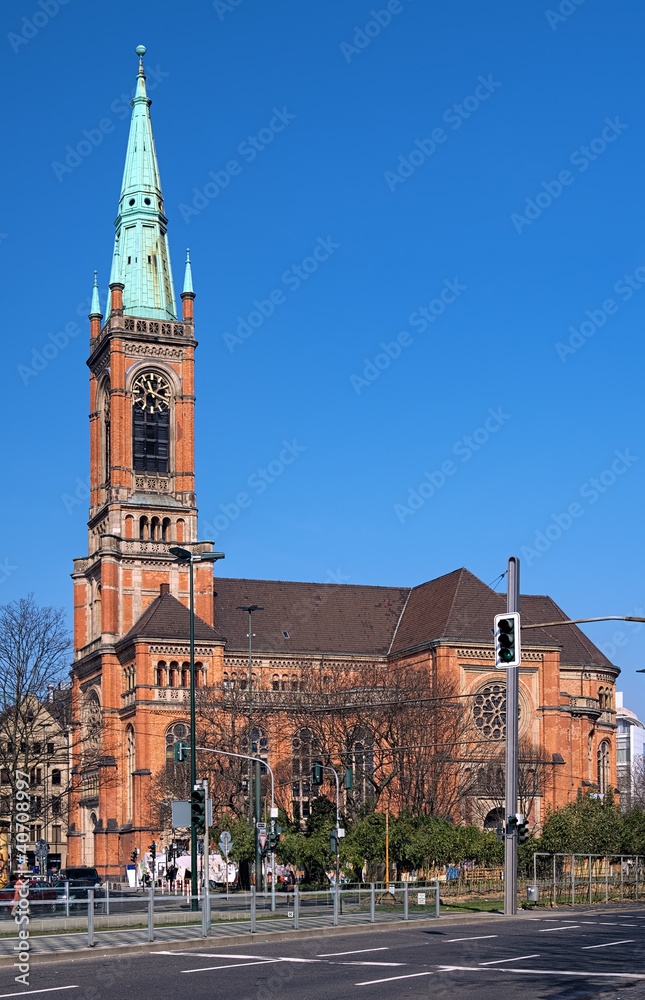 Johanneskirche (St. John's Church) in Dusseldorf, Germany