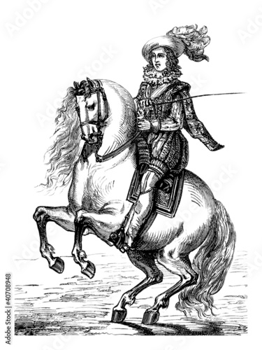 Horseman - 17th Century © Erica Guilane-Nachez