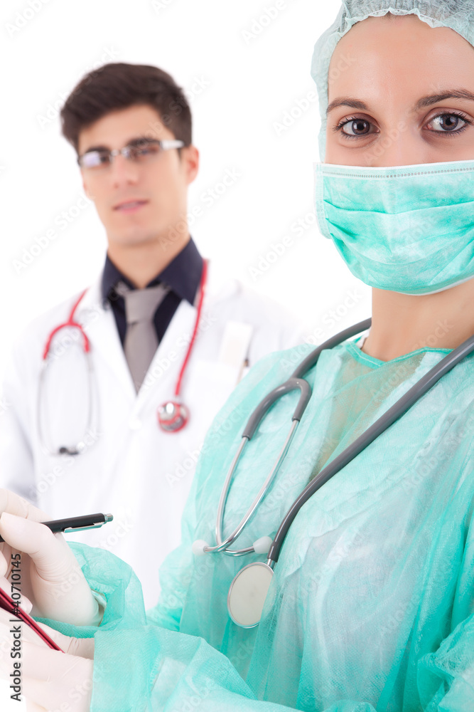 Nurse and medic Nurse and medic