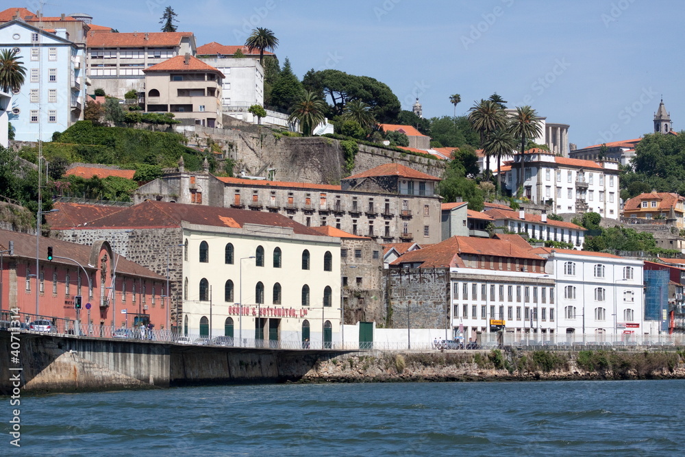 Old buildings of Oporto.