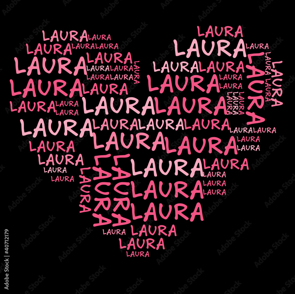 Ich liebe Laura I love Laura