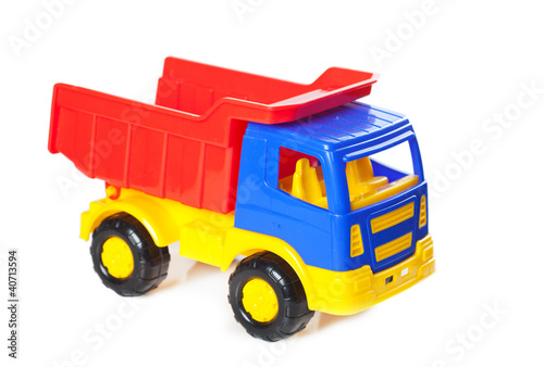 Colorful toy truck