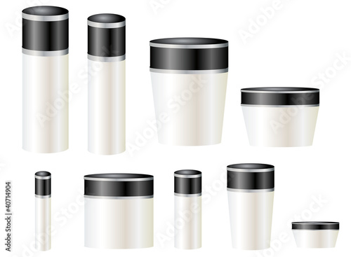 cosmetic plastic containers