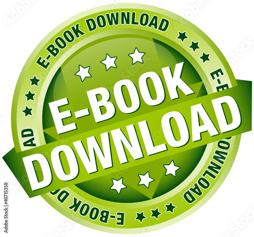 Button Banner "E-Book Download" Green