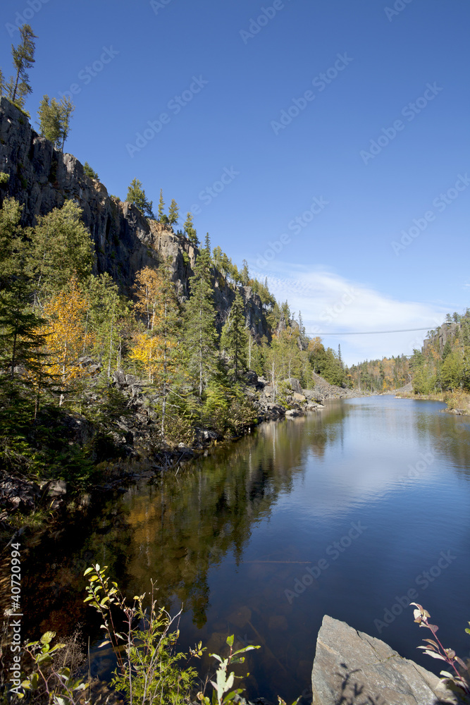 Eagle Canyon (northeast of Thunderbay) near Dorion, Ontario. Can Eagle Canyon (northeast of Thunderbay) near Dorion, Ontario. Can