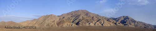 Wide Panoramic of the Monte Cristo Mountains in Nevada