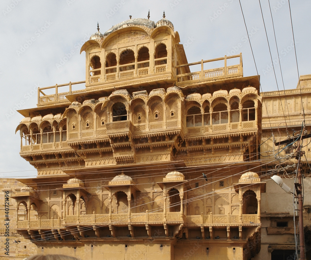 city view of Jaisalmer