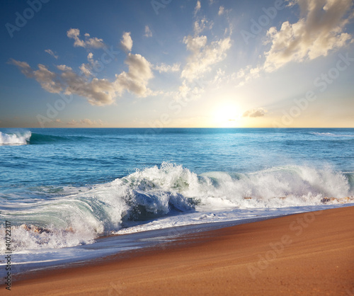 Fototapeta Naklejka Na Ścianę i Meble -  Sea beach