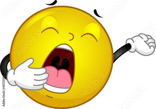 Yawning Smiley