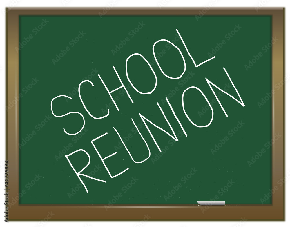 Obraz premium School reunion concept.
