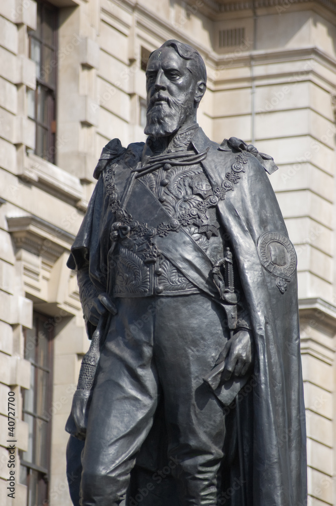 Naklejka premium Spencer Compton Cavendish, Eighth Duke of Devonshire