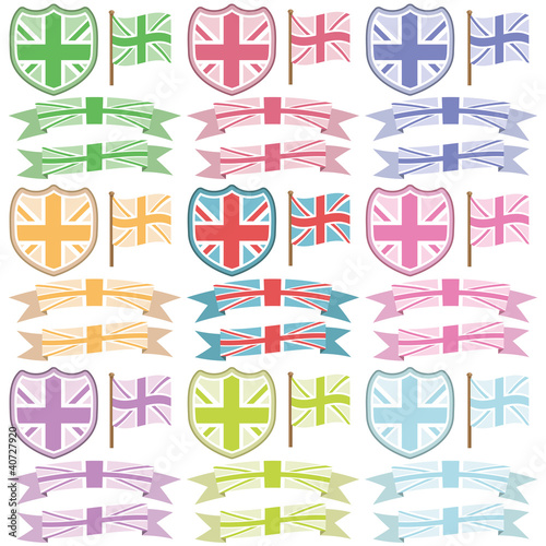 uk shields and ribbons